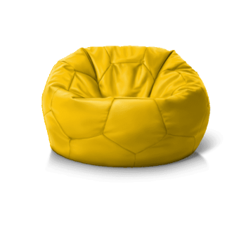 Крісло м''яч Yellow' від виробника — безкаркасні меблі з доставкою по всій Україні.
